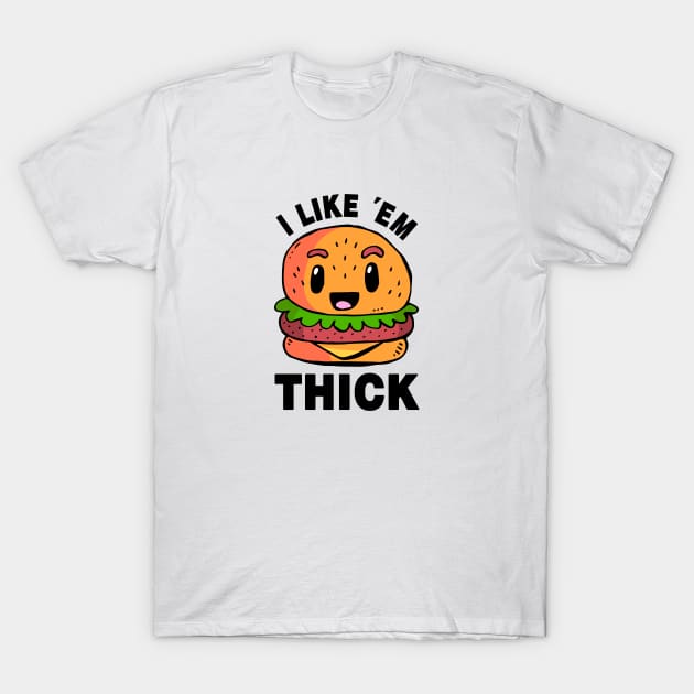 Fast Food Burger T-Shirt by Tobias Store